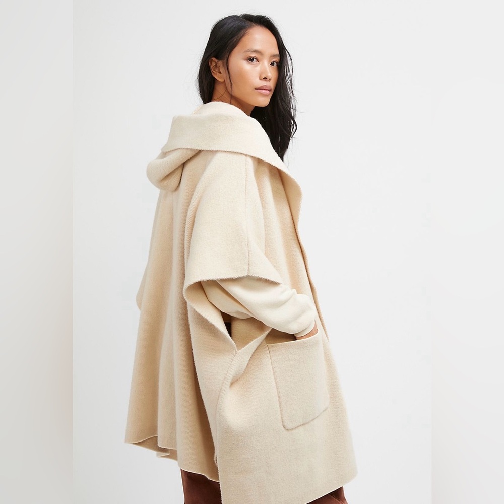 SOLD NWT Free People All I Need Cozy Hooded Duster - Picture 7 of 12